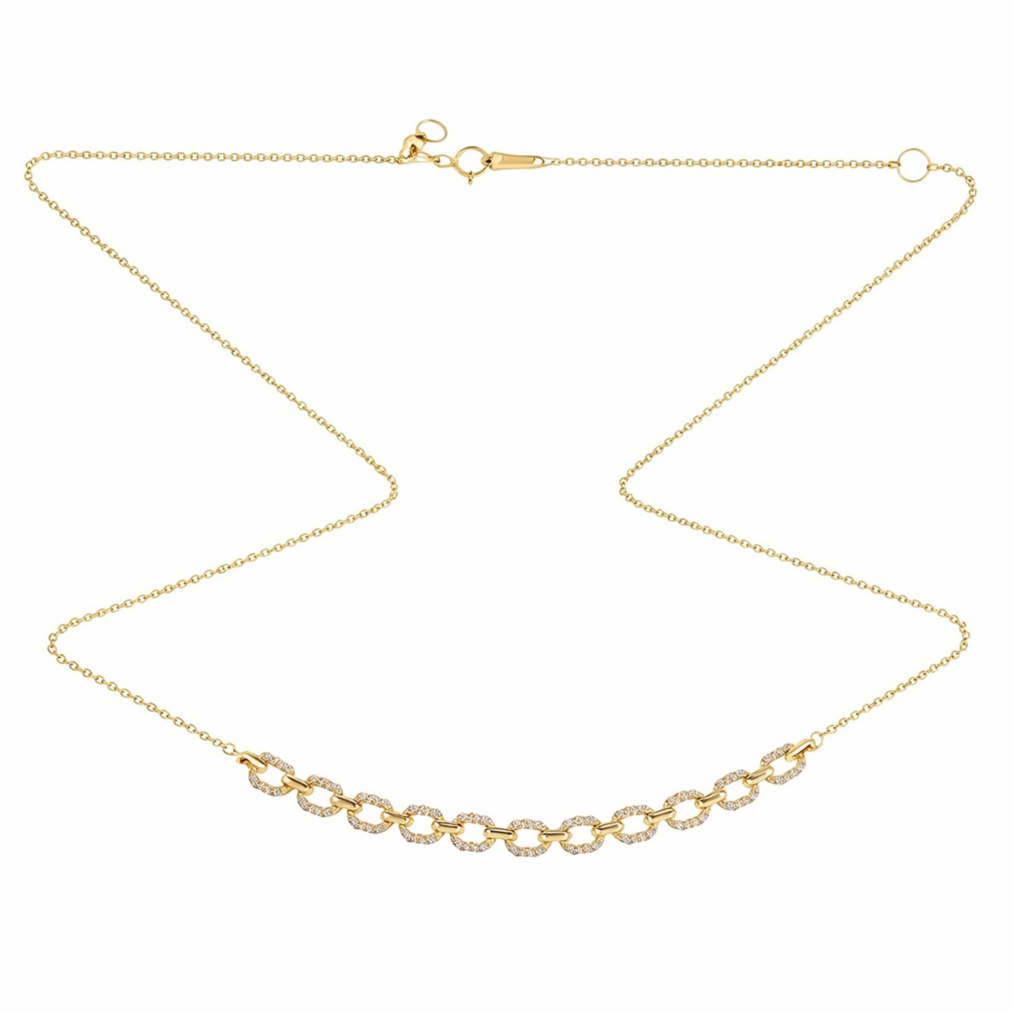 Diamond Link Necklace