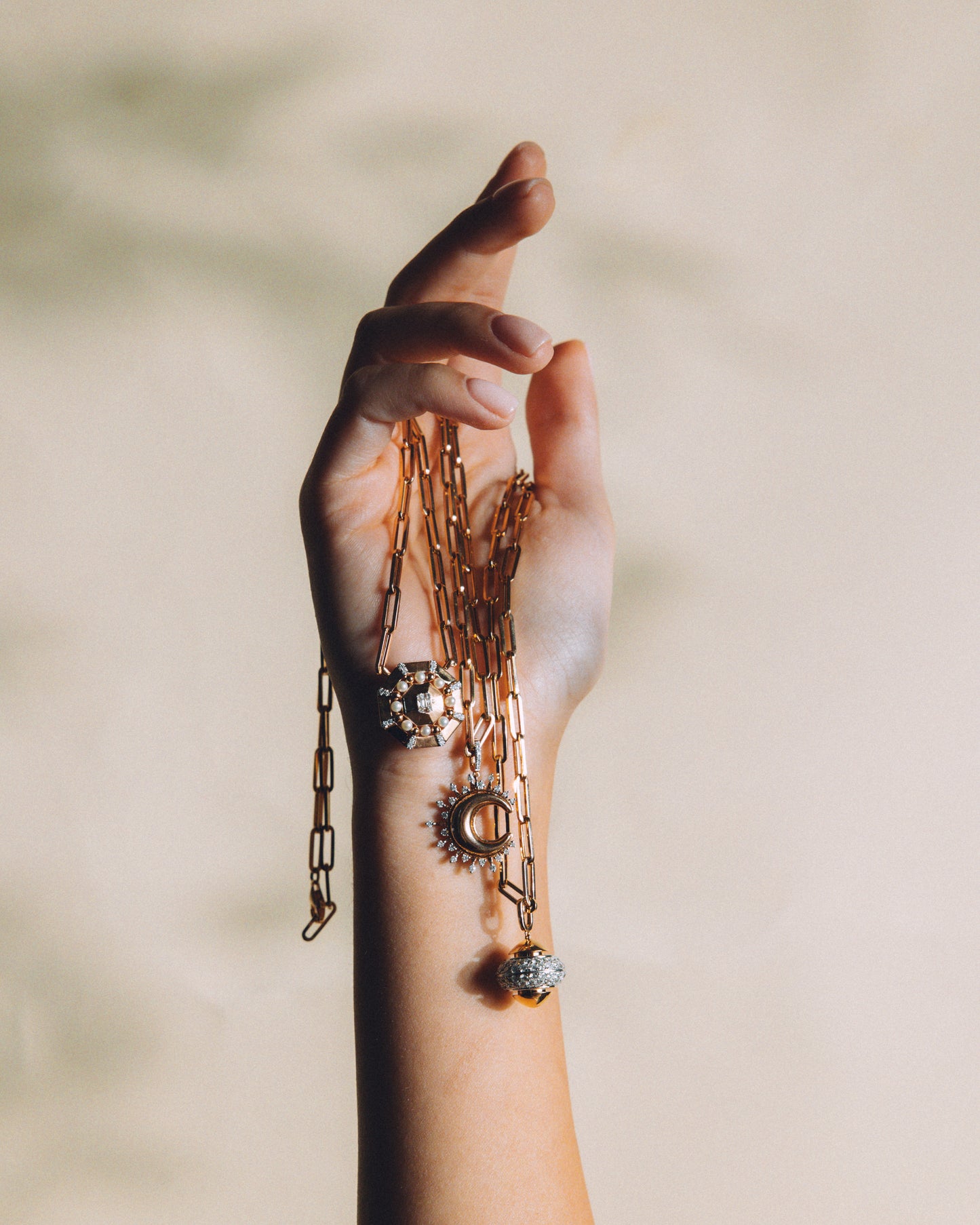 Pendulam Diamond Necklace