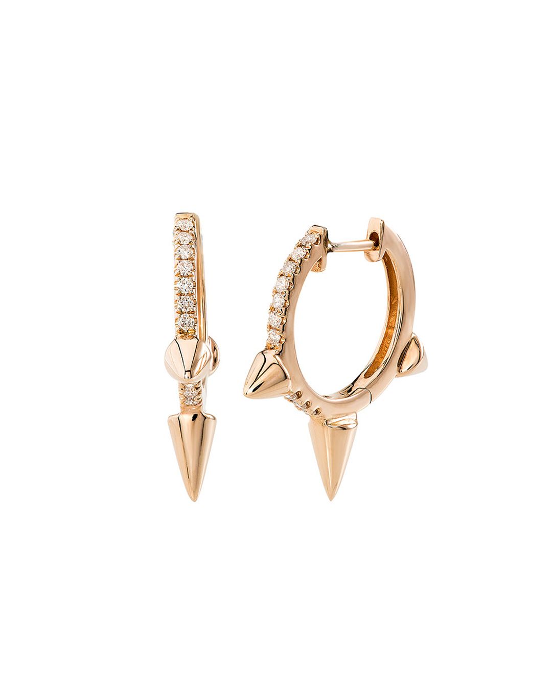 Diamond Spike Huggies