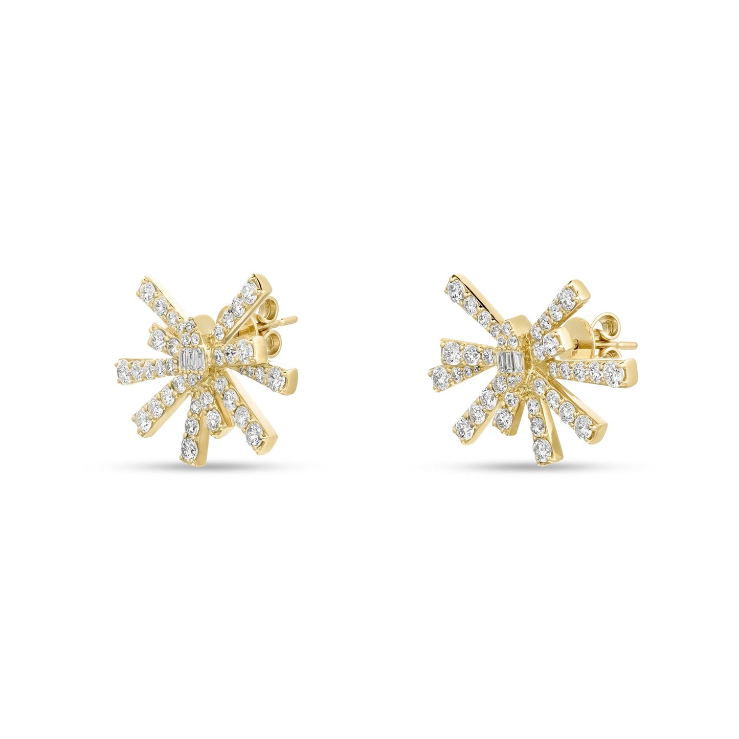 Palm Diamond Earrings