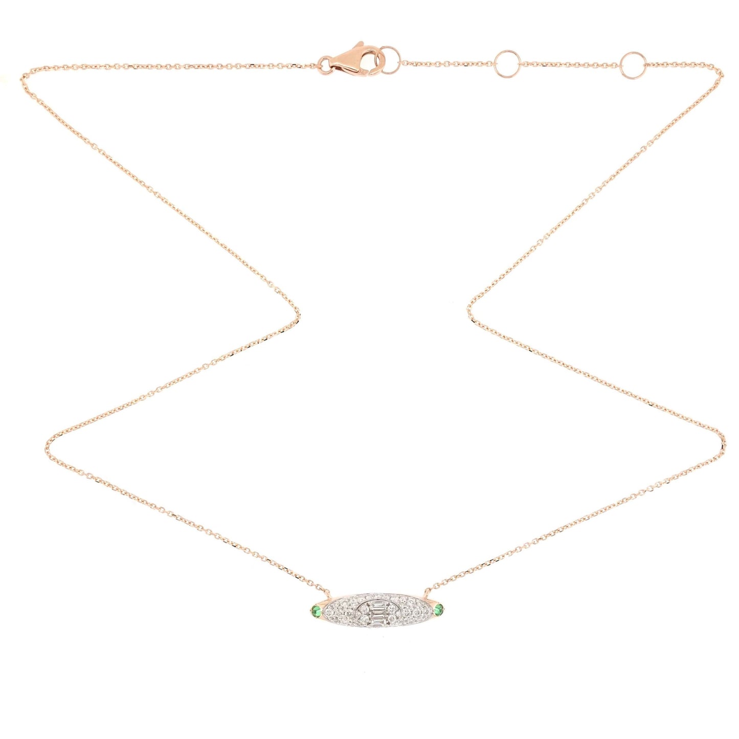Ailan Diamond Elipse Pendant