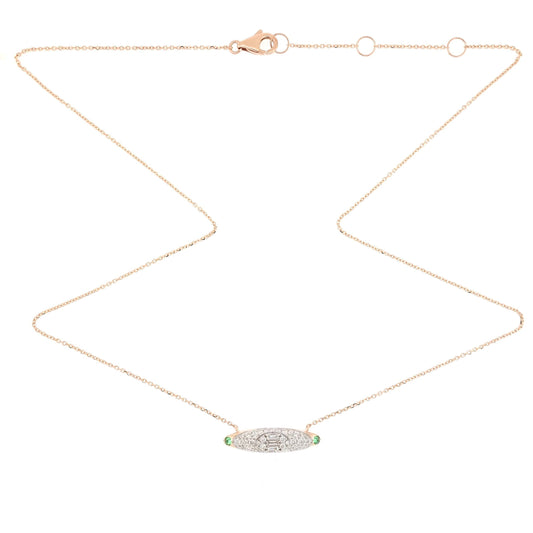 Ailan Diamond Elipse Pendant