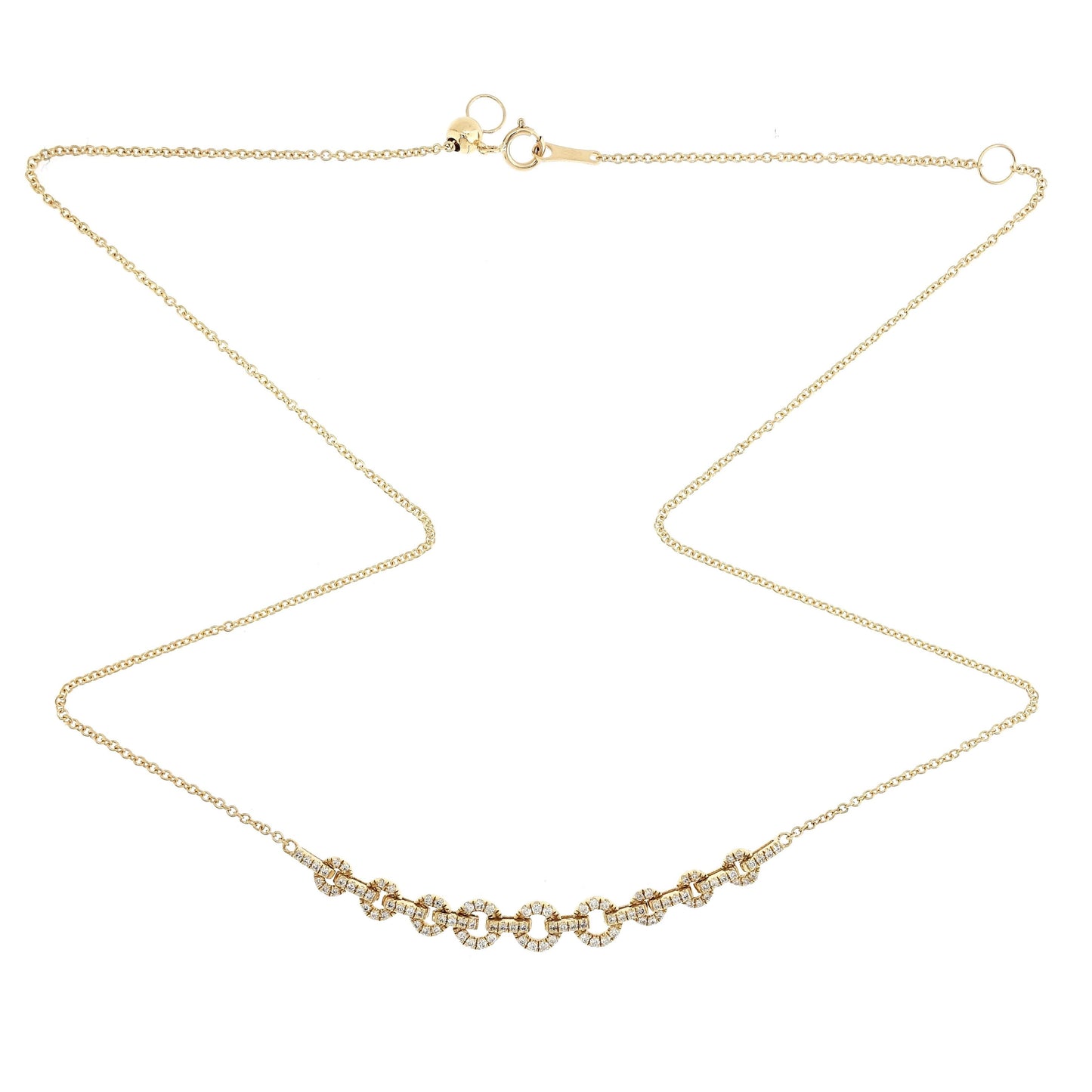 Diamond Link Necklace