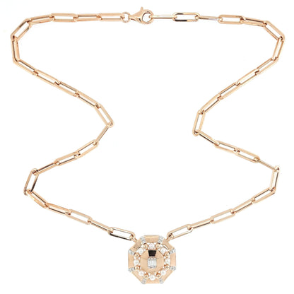 Selene Diamond & Pearl Pendant