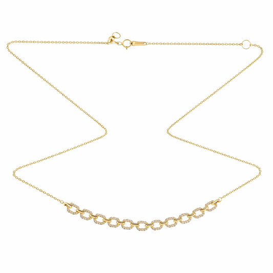 Diamond Link Necklace