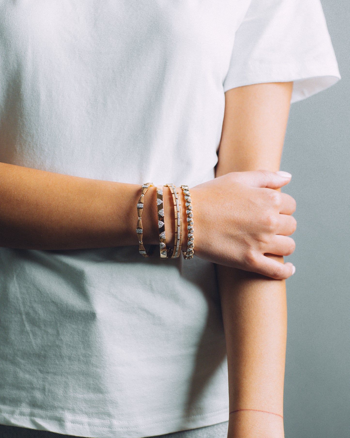 Trajva Diamond Bangle