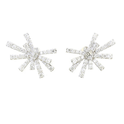 Palm Diamond Earrings