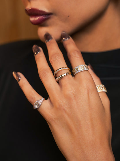 Diamond Frill Skinny Band