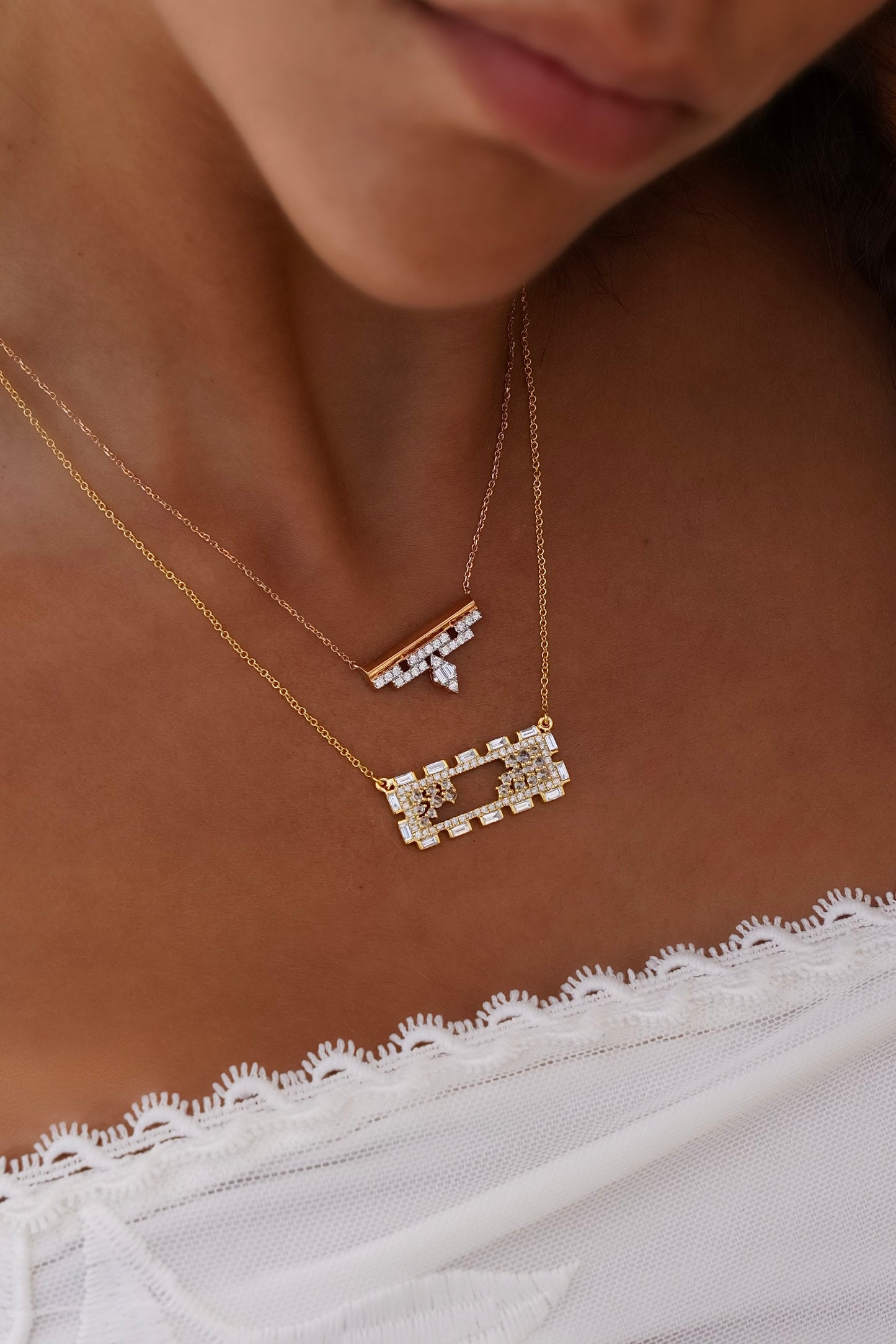 Aztec Diamond Pendant