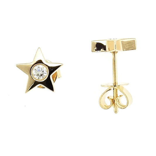 Mini Diamond Star Earstuds