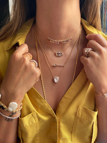 Track Necklace