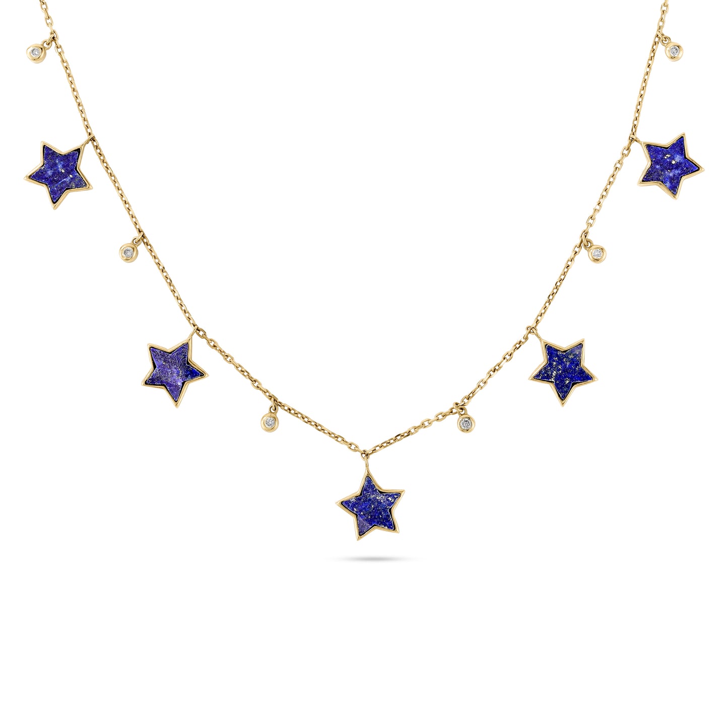 Earth Floating Star Necklace