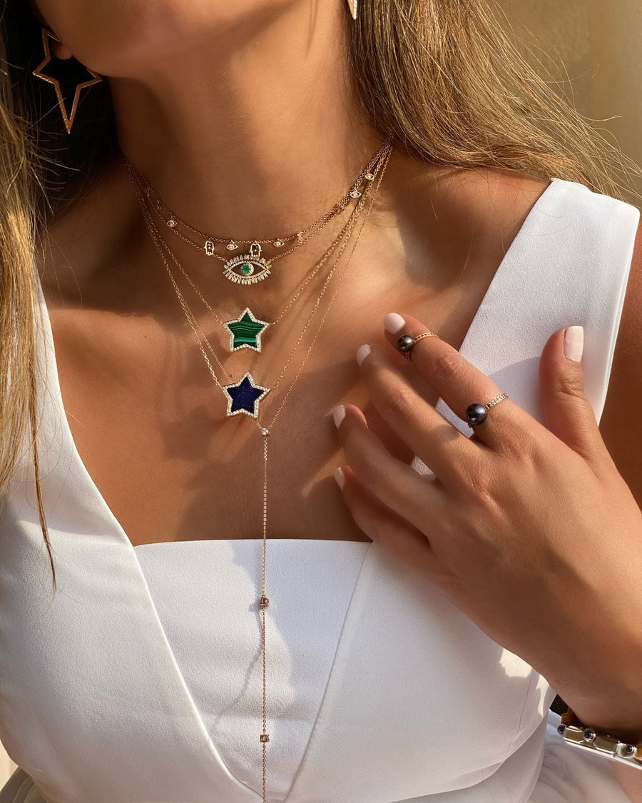 Essential Diamond Lariat