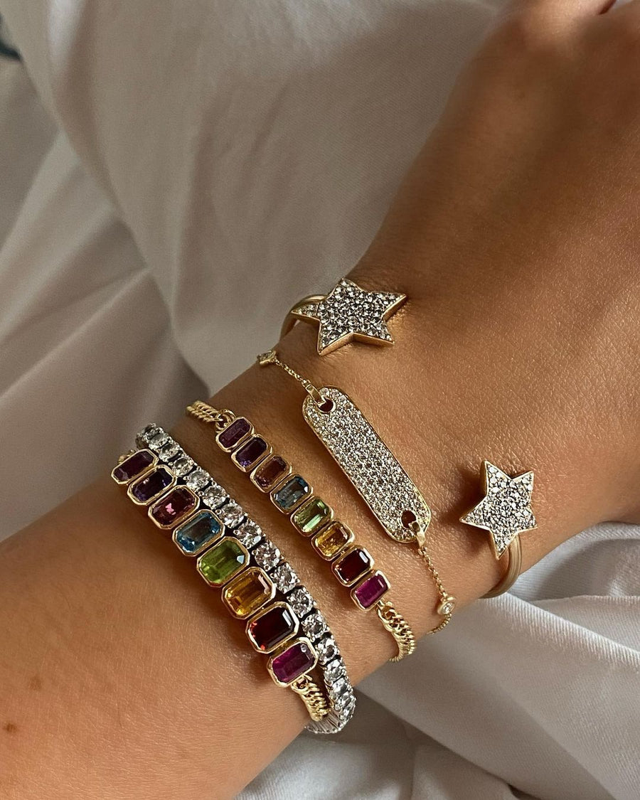 Rainbow Gem Bracelet