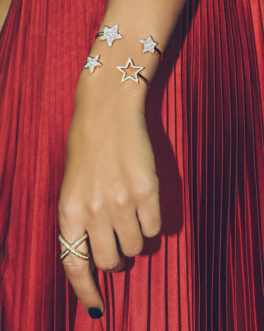 Double Diamond Star Cuff