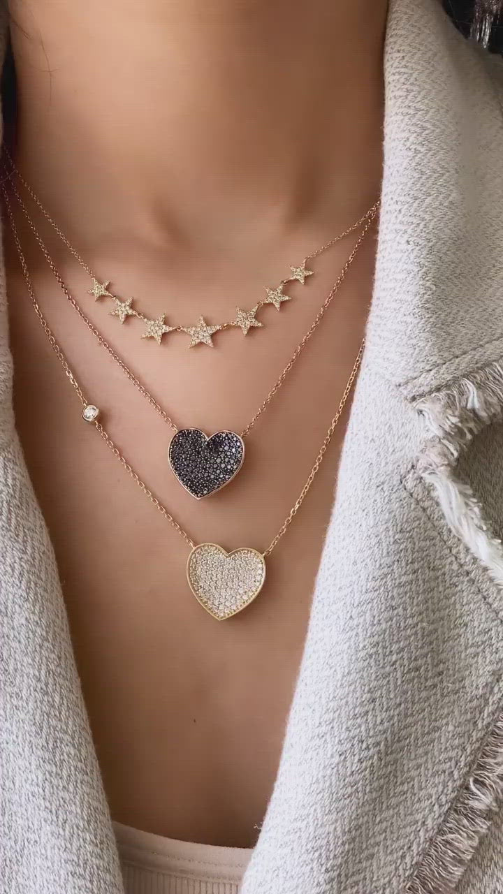 Diamond Heart Necklace