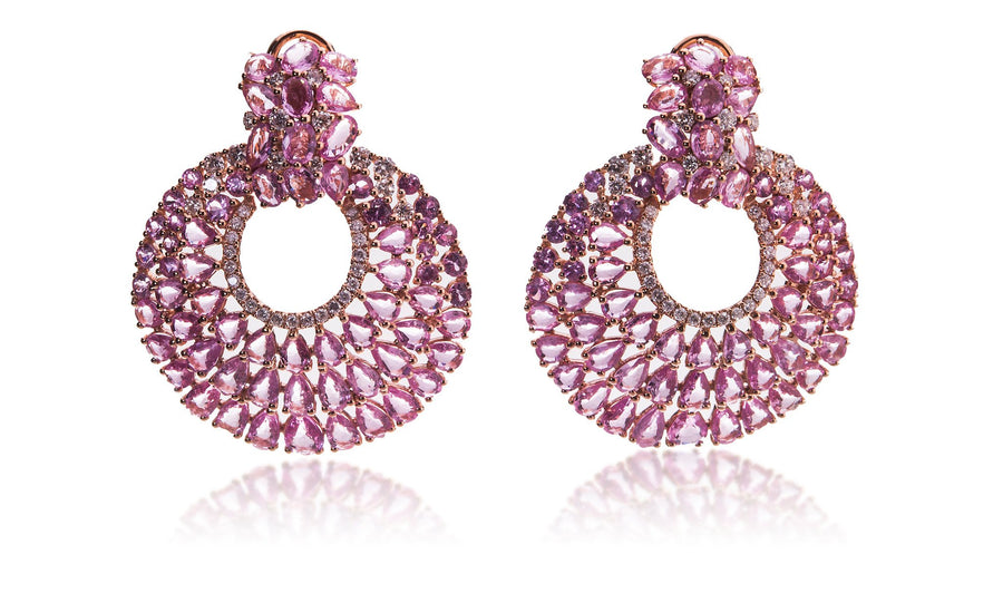 Hydrangea Earrings