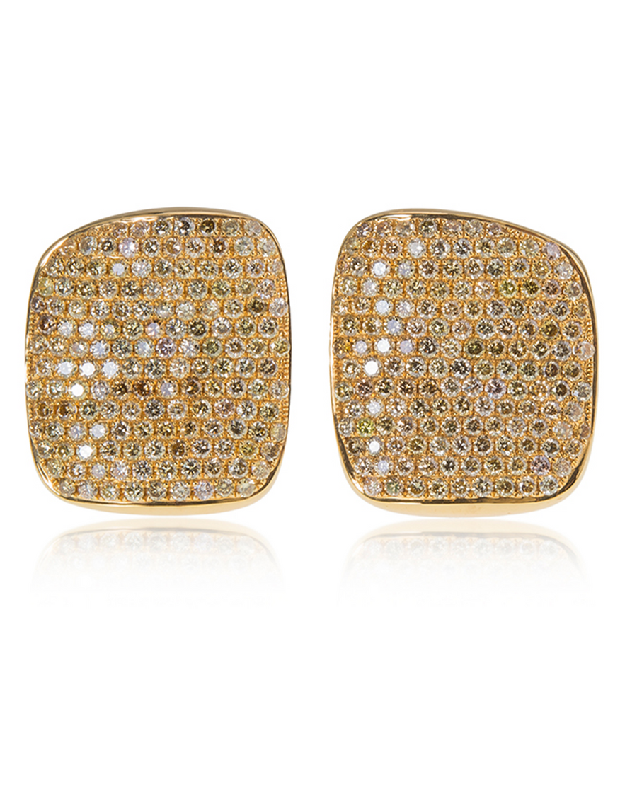 Diamond Tab Earrings
