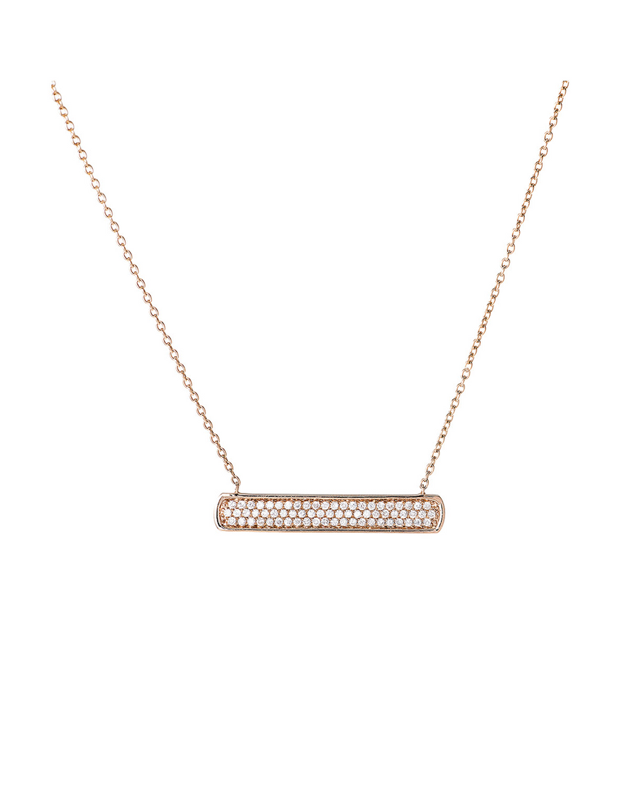 Diamond Tag Necklace