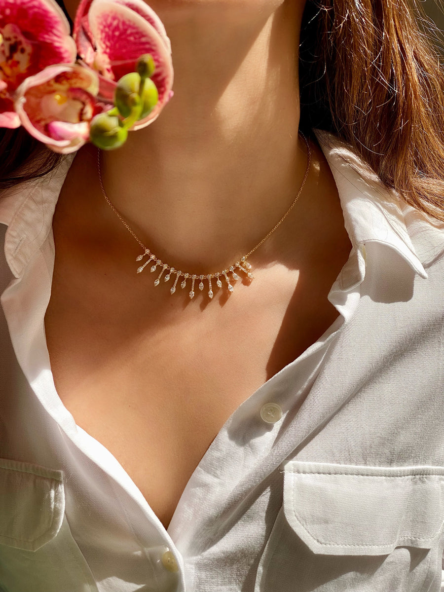 Aztec Diamond Necklace