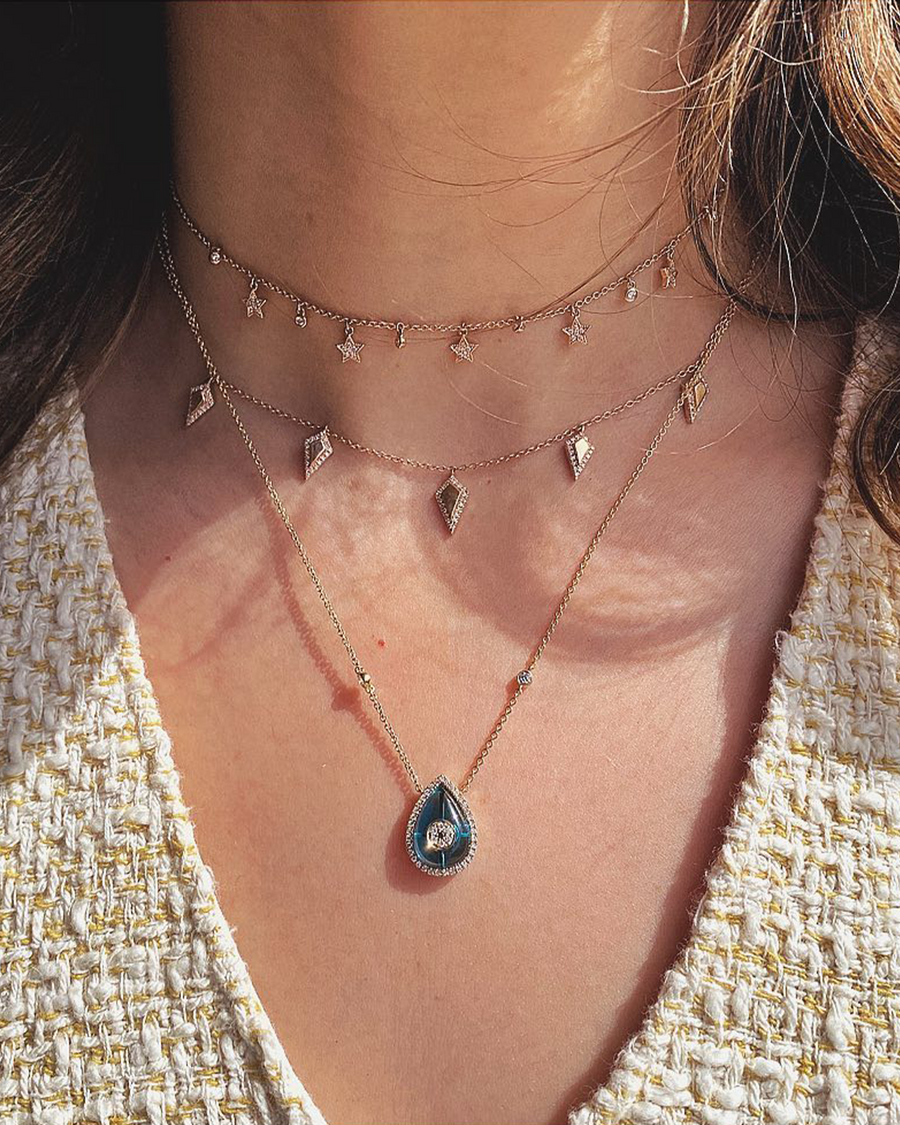 Diamond Spike Necklace