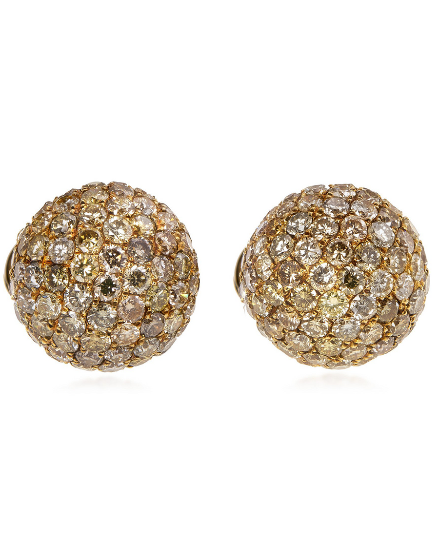 Fancy Yellow Bonbons Earstuds